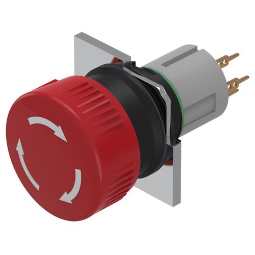 Выключатель грибовидный 51-256.026однополюсныйIP65без подсветки