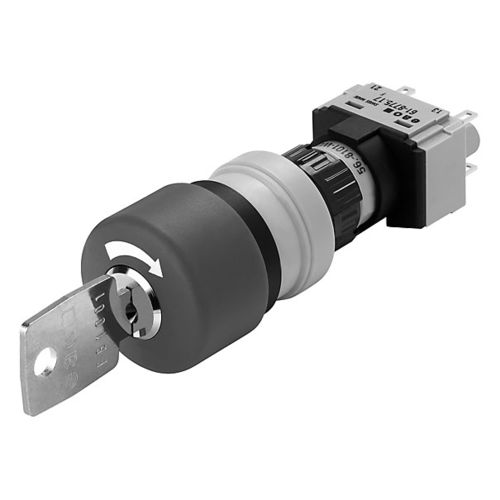 Выключатель с ключом 562-8101-W0гриб однополюсныйIP65