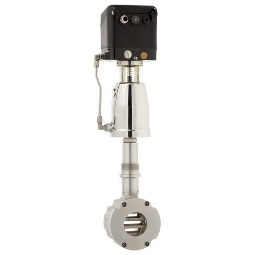 Задвижка шиберная 8043 GS3 электропневматическаярегулирующая с пневмоуправлением