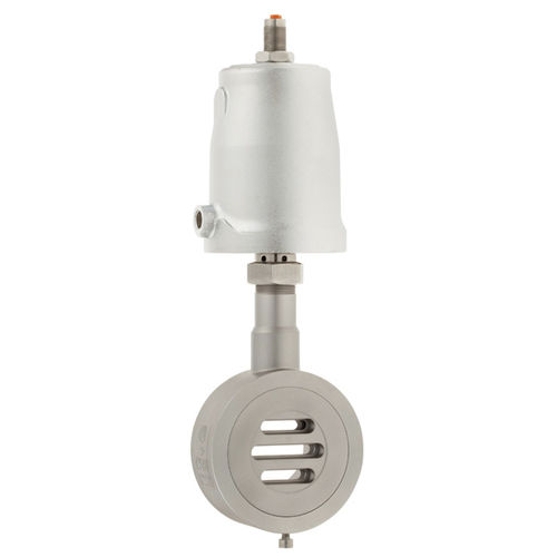 Задвижка шиберная 8041 пневмозапорная для горячей воды