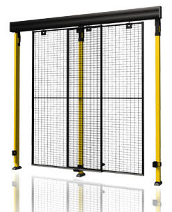 Раздвижная дверь серии D24металлическая защитная сетка