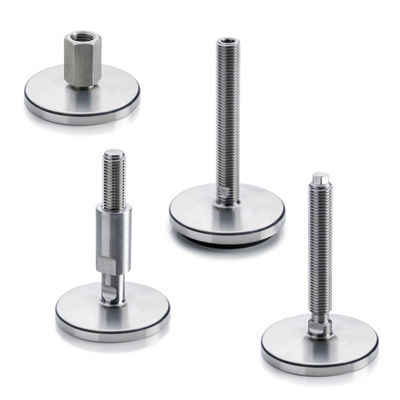 Опора станка LMY.резина, нержавеющая сталь, выравнивание