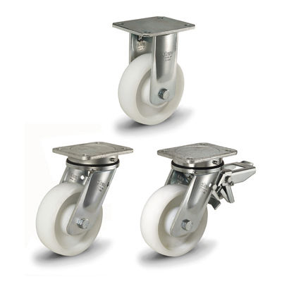 Фиксированный ролик RE.F8-WHОпорная плитас шарикоподшипникоммоноблочный