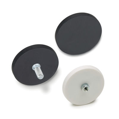 Магнит NdFeB RMF - RMHплоский держатель для горшка, оцинкованный, с резьбовым отверстием