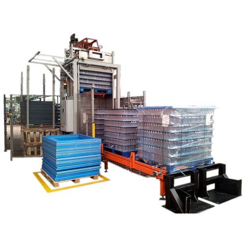 Высокоуровневый депаллетайзер RDZ-CPEдля производства пластиковых бутылокавтоматического розлива