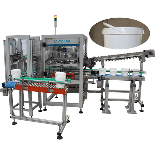 Аппликатор ручек для ведер ASAFLATавтоматическоевыдувное производстворазливочная промышленность