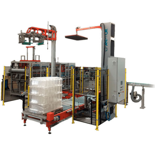 Роботизированный укладчик лотков ECAM + PFC + RPZавтоматическийдля промышленности выдувного формования бутылок