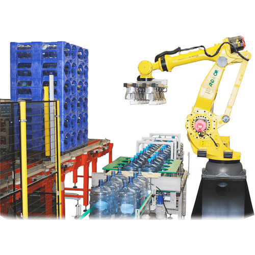 Шарнирный паллетайзер RRдля производства пластиковых бутылокдля упаковочной промышленности