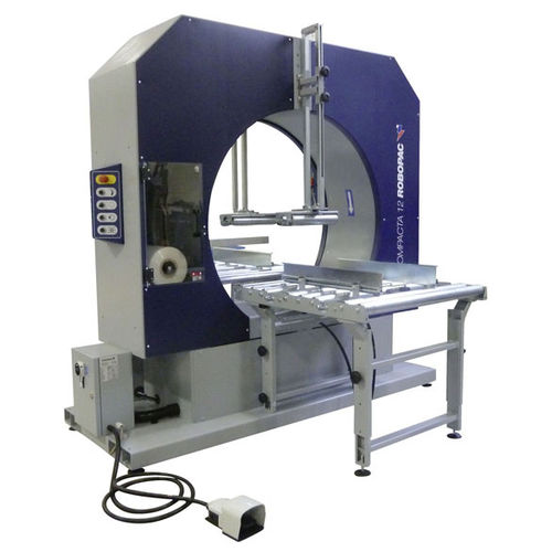 Горизонтальная упаковочная машина стрейч COMPACTA 9ручная стретч-пленка для длинномерных продуктов