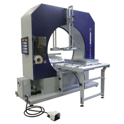 Горизонтальная упаковочная машина стрейч COMPACTA 12ручная стретч-пленка для длинномерных продуктов