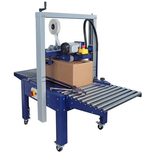 Запечатщик коробок с двойным клапаном ROBOTAPE TBD клейкая лентаполуавтоматический