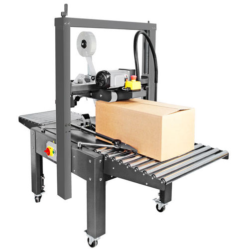 Запечатщик коробок с двойным клапаном ROBOTAPE 50TBD INOXКлейкая лентаполуавтоматическая