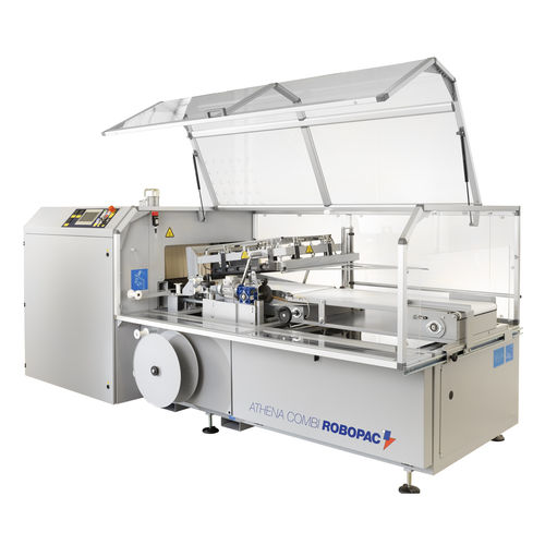 Автоматическая машина для упаковки в термоусадочную пленку ATHENA COMBI 6555с термоусадочным туннелемсо сварочной планкой