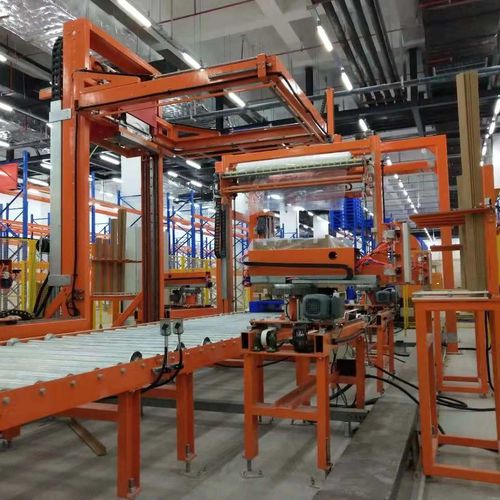 Fully-automatic strapping machine SKH-1212palletfor cardboard boxesfor bricks
