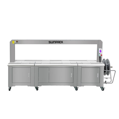 Автоматическая обвязочная машина серии Q8для крупногабаритных товаровдля мебеливертикальная