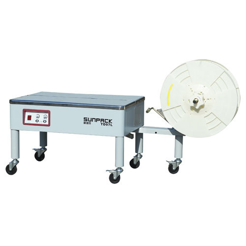 Полуавтоматическая обвязочная машина для рулонов TD88Lмобильнаявертикальная