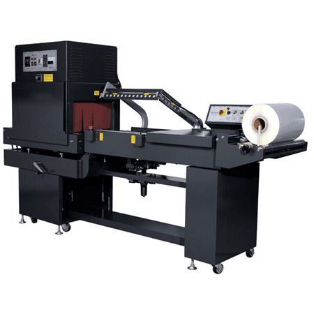 Автоматическая машина для упаковки пищевых продуктов в термоусадочную пленку BBS-4020с термотоннелем