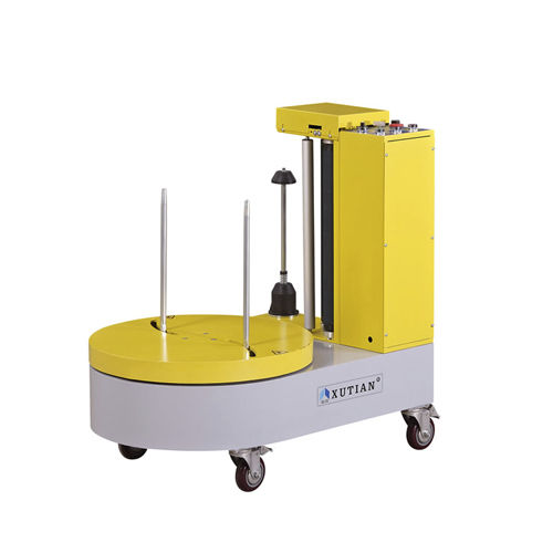 Обёрточная машина с поворотным столом XT4508Aавтоматическая для багажамобильная