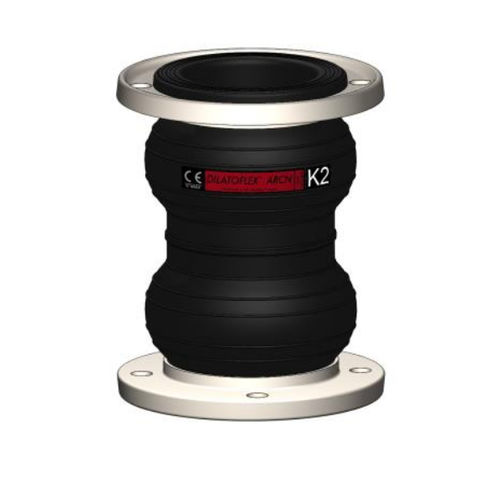 Компенсатор резиновой трубы Тип K2круглыйфланцевыйдвойной