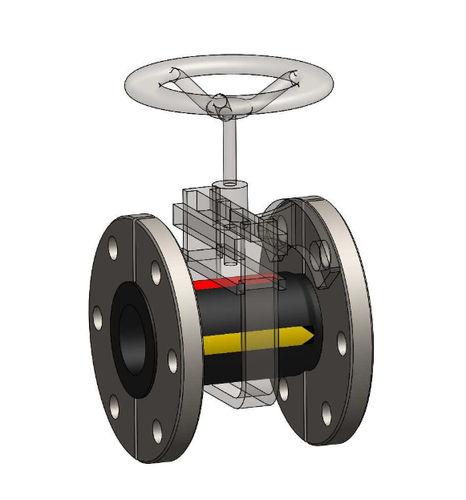 Компенсатор резиновой трубы FLEXIL®круглый фланец для воды