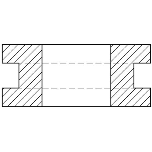 Кабельная втулка из EPDM ø 5–16,2 мм, RoHSopen
