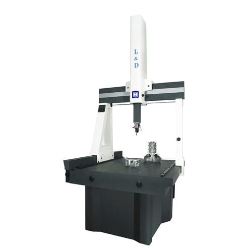 Manually-controlled coordinate measuring machine CMM-554Mbridgefor gearsfor the aeronautical industry