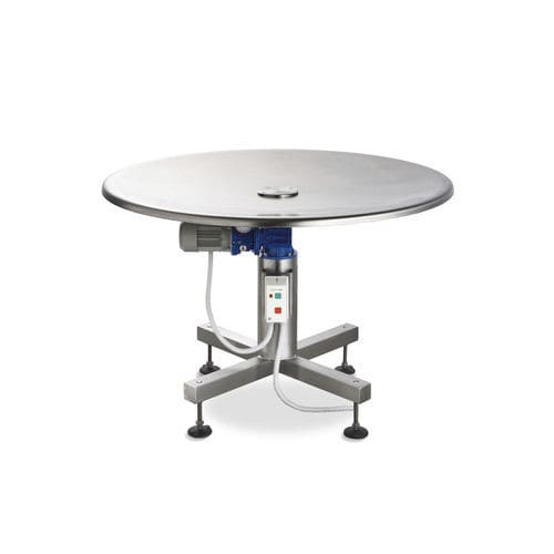 Стол поворотный с электроприводом RD 120горизонтальныйдля пищевой промышленностилинейный