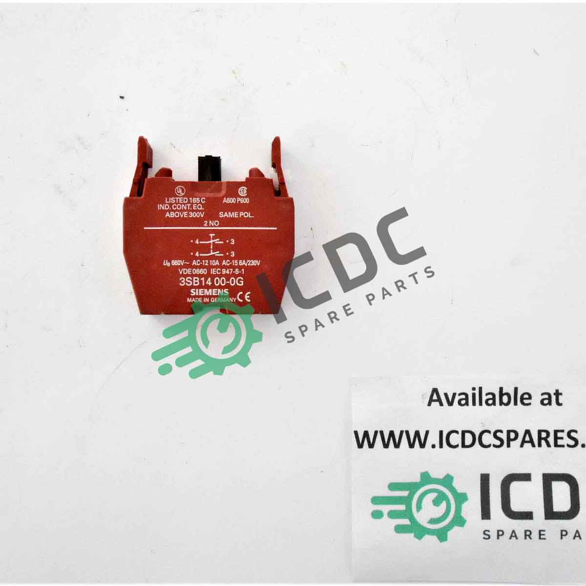 SIEMENS - 3SB1400-OG - Разъем — изображение 2