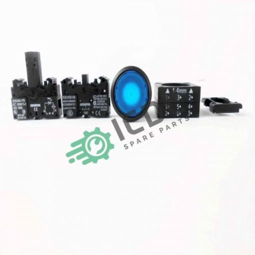 SIEMENS - 3SB3245-0AA51 - Ярко-синяя кнопка