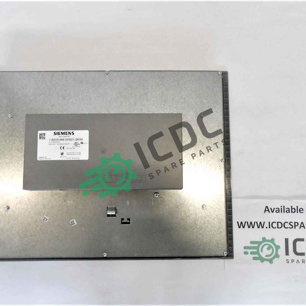 SIEMENS - 6AV6646-0AB21-2AX0 - Тонкий клиент с сенсорным дисплеем 15 футов — изображение 2