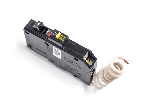 QOB115GFI — ограниченная поставка — позвоните, чтобы проверить наличие на складе Миниатюрные автоматические выключатели Square D / Schneider Electric Артикул # QOB115GFI