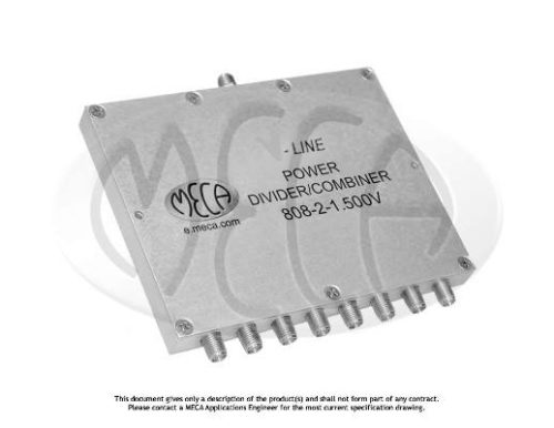 808-2-1,500 В — делитель/разветвитель мощности RF от MECA