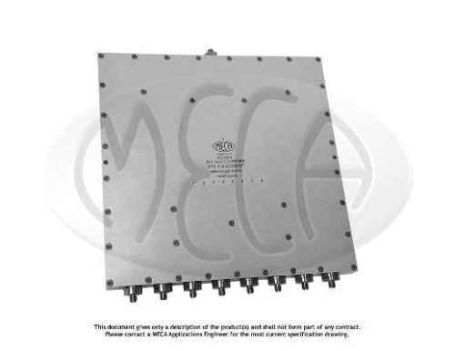 808-2-3.250WWP - RF Power Divider/Splitter from MECA