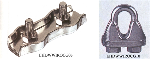 Железные веревочные зажимы