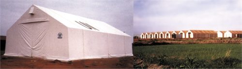 Складская палатка, ПВХ, 240 м2