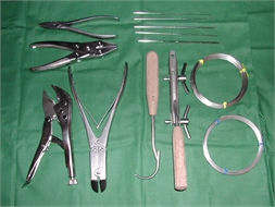 НАБОР BONE WIRING & KIRSHNER, 8 размеров + инструменты