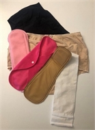 Набор для обеспечения менструальной гигиены, многоразовые прокладки