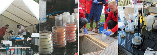 Полевая лаборатория фекального осадка