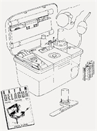 Комплект для лабораторных испытаний воды, Делагуа