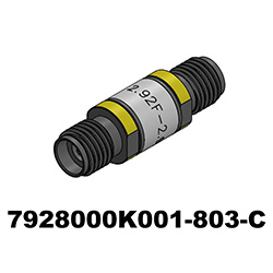 7928000K001-803-C — ВЧ-коаксиальные адаптеры Delta с цветовой кодировкой