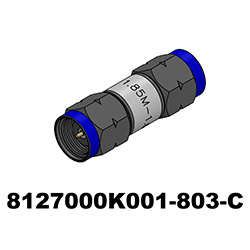 8127000K001-803-C — ВЧ-коаксиальные адаптеры Delta с цветовой кодировкой
