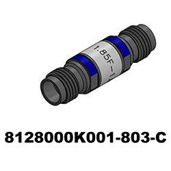 8128000K001-803-C - Delta Color Coded RF Coaxial Adapters