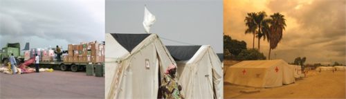 Завершено отделение базовой медицинской помощи ERU, Французский Красный Крест