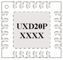 UXD20P - RF Prescaler from Microchip