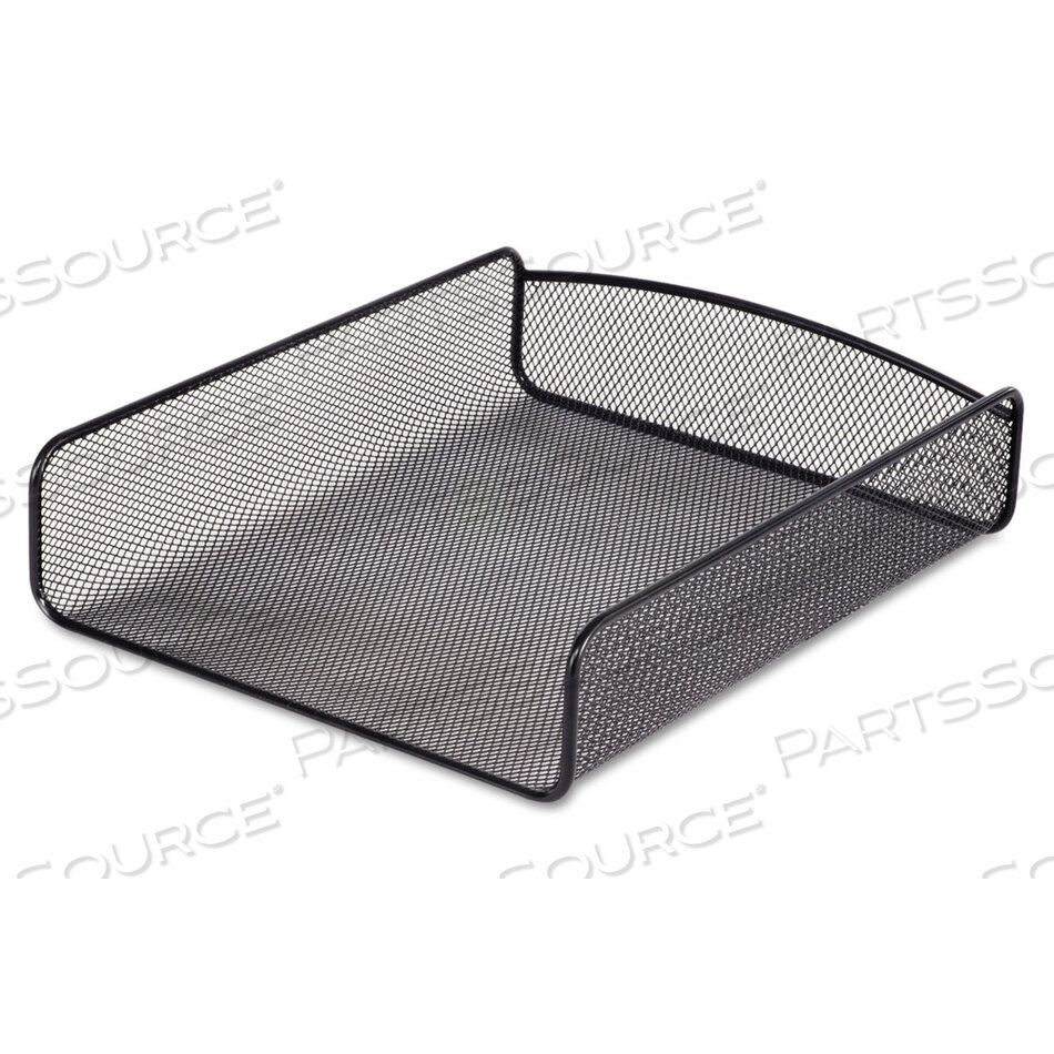OEM#: 3272BLONYX DESK TRAY, 1 SECTION, LETTER SIZE FILES, 9.25 X 11.75 X 2.5, BLACK by Safco
