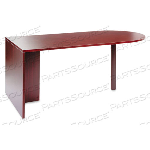 OEM#: ALEVA277236MYALERA VALENCIA SERIES D-TOP DESK, 71 X 35.5 X 29.63, MAHOGANY by Alera