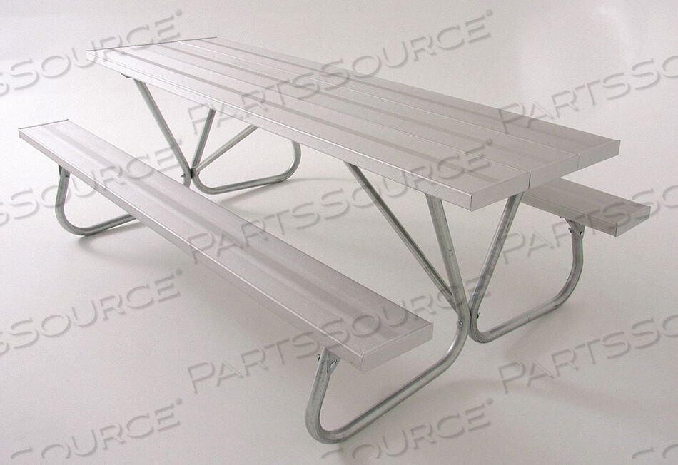 OEM#: BT158-A6PICNIC TABLE 72 W X68 D SILVER by UltraSite