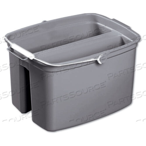 OEM#: FG261700GRAYDOUBLE UTILITY PAIL, 17 QT, PLASTIC, GRAY by Rubbermaid Medical Division