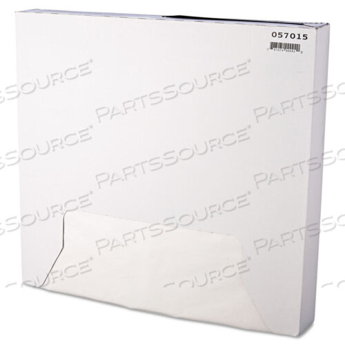 OEM#: P057015GREASE-RESISTANT PAPER WRAPS AND LINERS, 15 X 16, WHITE, 1,000/BOX, 3 BOXES/CARTON by Bagcraft