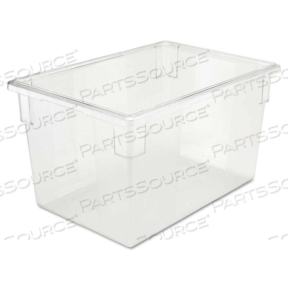 OEM#: FG330100CLRFOOD/TOTE BOXES, 21.5 GAL, 26 X 18 X 15, CLEAR, PLASTIC by Rubbermaid Medical Division